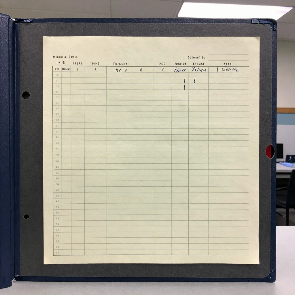 The Attendance Sheet Ends Before Dismissal